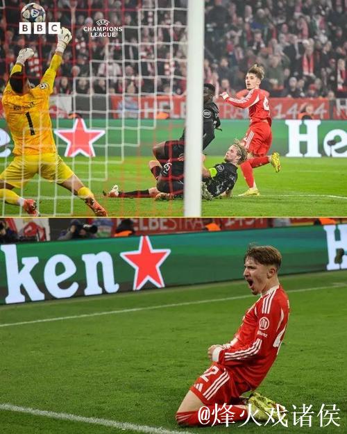 17岁290天，卡尔成欧冠史上连续三场破门最年轻球员