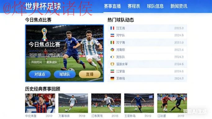 2026世界杯直播网站推荐与热门平台 2026世界杯直播网站推荐与热门平台